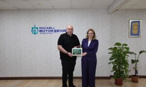 Gürcistan Kutaisi heyetinden Büyükşehir’e ziyaret